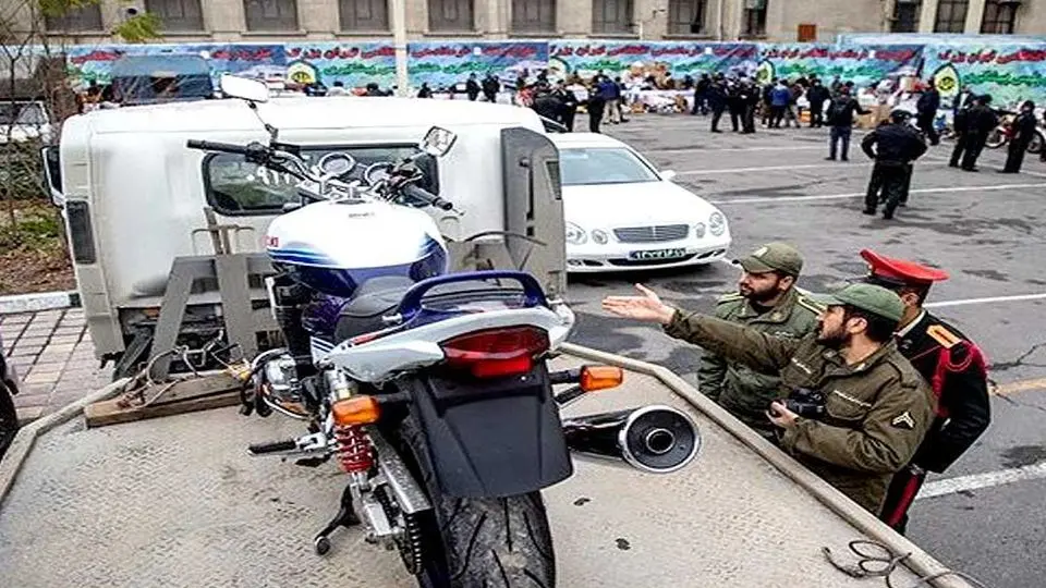 طرح توقیف موتورسیکلت های سنگین در تهران ادامه دارد