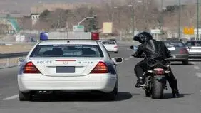 پلیس راه: تردد موتورسیکلت در آزادراه ممنوع است