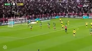 رونالدو با کمر گل زد! +ویدئو