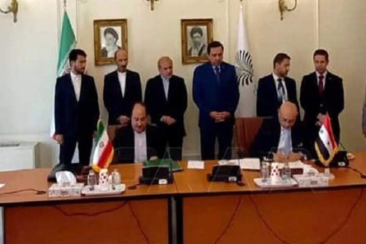 Iran, Syria sign MoU on political, diplomatic coop.