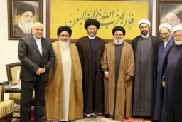  دیدار نماینده ولی فقیه با سید حسن نصرالله

