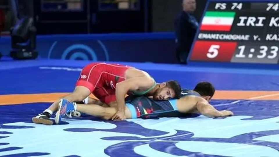ایران تحسم بطولة آسیا في المصارعة الحرة 