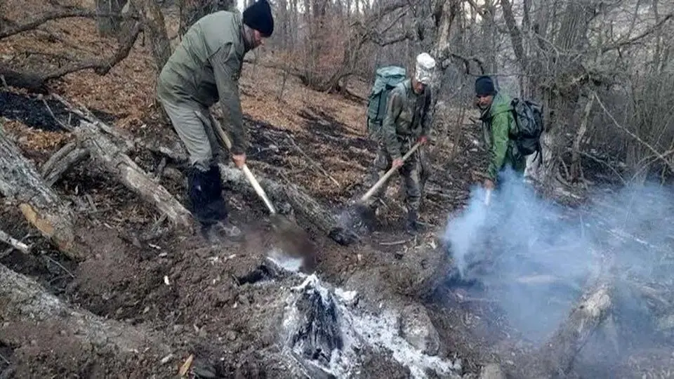 کمبود   تجهیزات  برای  مهار  آتش «الیت»