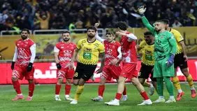 حسرت بزرگ پرسپولیس برابر سپاهان در ورزشگاه آزادی