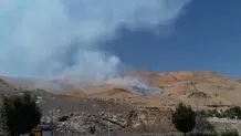 آتش‌سوزی در آبیدر کردستان مهار شد

