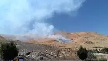 آتش‌سوزی گسترده در ارتفاعات کوه دراک شیراز / آتش پس از 22 ساعت مهار شد