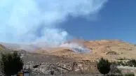آتش‌سوزی در آبیدر کردستان مهار شد

