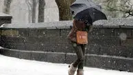 بارش ۳۰ سانتی‌متری برف در هورامان / ویدئو