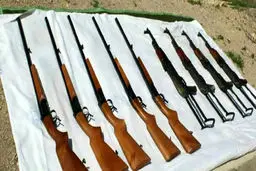 4 باند قاچاق اسلحه در خوزستان منهدم شد