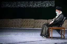 مراسم عزاداری سالروز رحلت پیامبر(ص) با حضور رهبر انقلاب برگزار شد