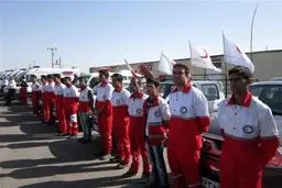 هلال احمر خوزستان در حالت آماده‌باش قرار گرفت