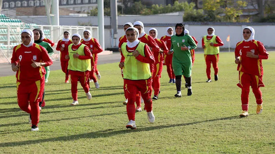 برگزاری اردوی تیم ملی فوتبال زنان ایران در بلژیک