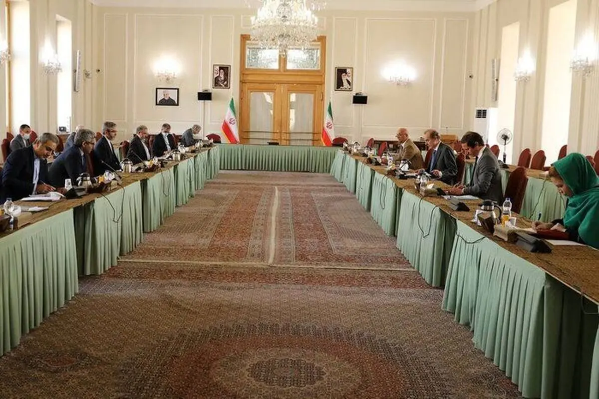دیدار انریکه مورا با علی باقری در تهران