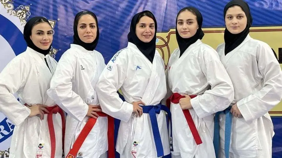 ترکیب تیم ملی کاراته زنان ایران مشخص شد