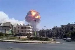 انفجار انبار مهمات در سوریه 5 کشته داد