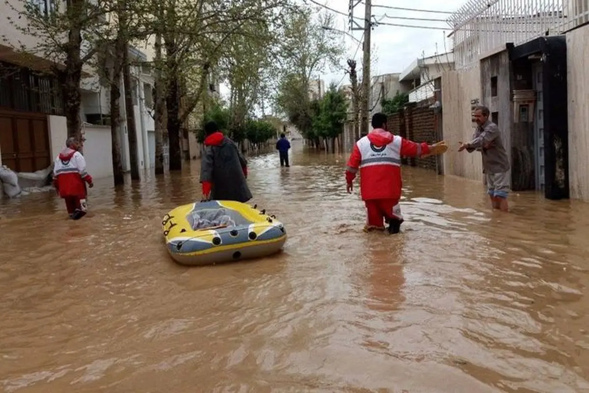 مرگ ۲ نفر بر اثر سیلاب در استان گیلان