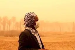 آغاز توفان شن با سرعت ۱۰۴ کیلومتر بر ساعت در سیستان