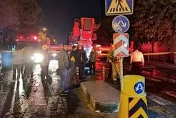 آتش‌سوزی گسترده بامدادی در یک پاساژ حوالی چهارراه استانبول