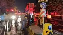 آتش‌سوزی گسترده بامدادی در یک پاساژ حوالی چهارراه استانبول