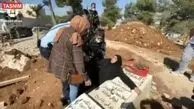 اسرائیلی‌ها به قبر شهدای فلسطینی هم رحم نکردند