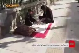 چادر‌خوابی عجیب کنار بیمارستان‌های تهران