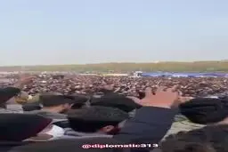 تجمع مردم اصفهان ادامه دارد