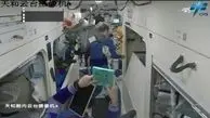 حل پازل سنتی چینی در ایستگاه فضایی