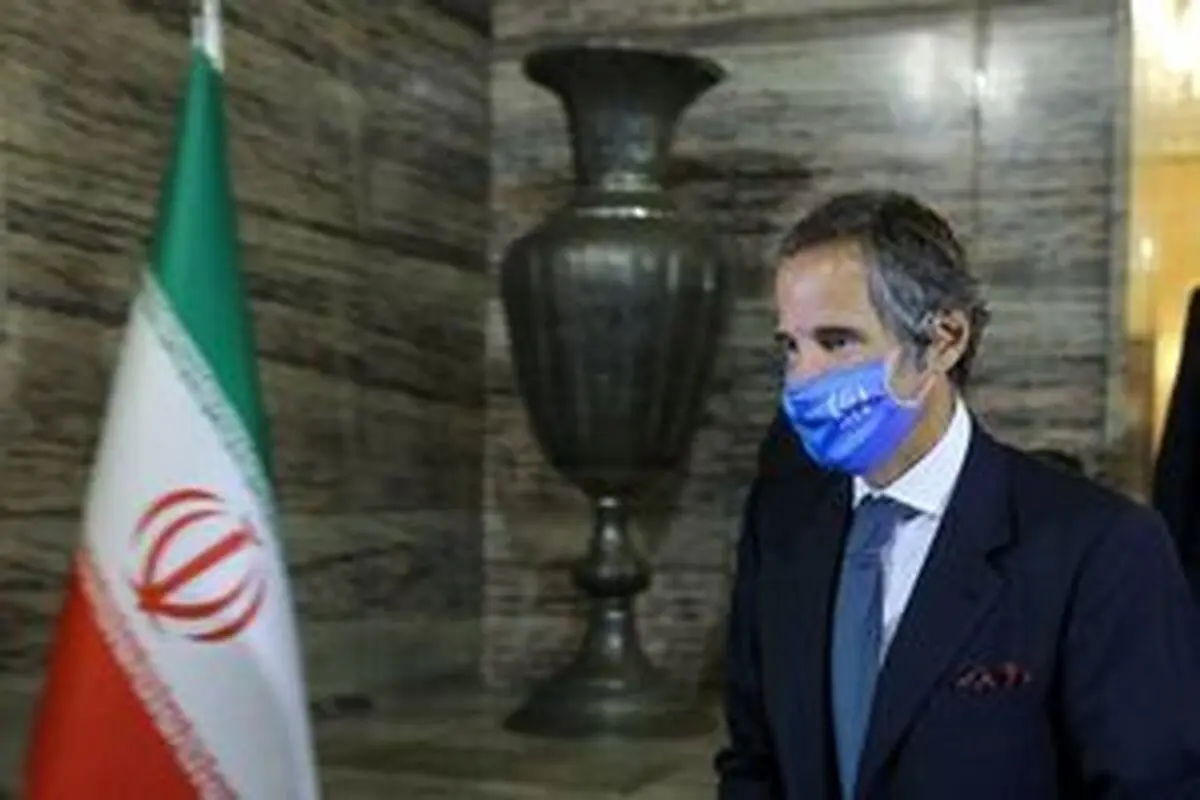 دیدار گروسی با رئیس سازمان انرژی اتمی در تهران