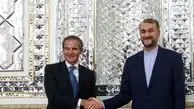 نخستین دیدار گروسی با امیرعبداللهیان در تهران