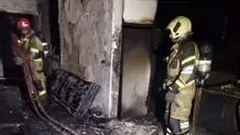 واژگونی جرثقیل ۶۰ تنی در غرب تهران