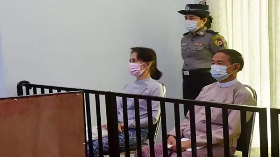 محکومیت 4 ساله برای آنگ سان سو چی