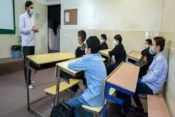 ابتلاء ۱۸۰ دانش‌آموز به ویروس کرونا در بویراحمد