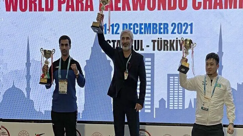 تیم پاراتکواندو مردان ایران نایب قهرمان جهان شد