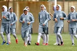 معرفی اردونشینان تیم ملی فوتبال زنان ایران