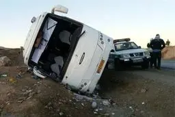 واژگونی اتوبوس به سمت سمنان 3 کشته داد
