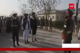 رونمایی از گارد تشریفات طالبان در مزارشریف
