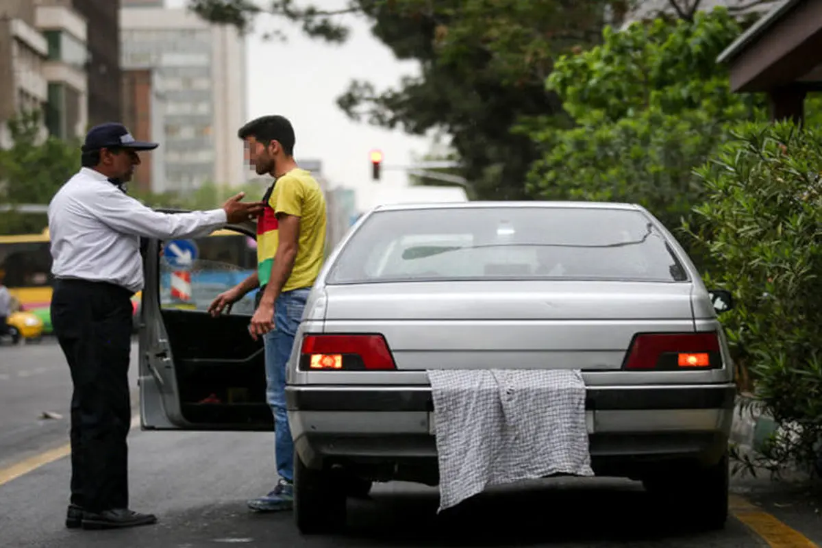 اعمال قانون برای خودروهایی که پلاک آنها دستکاری شده