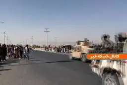 رژه نظامی طالبان در قندهار