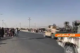 رژه نظامی طالبان در قندهار