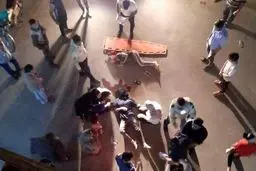 سقوط دو دختر ۱۲ و ۱۶ ساله از طبقه هفتم ساختمان / فوت دختر 16 ساله