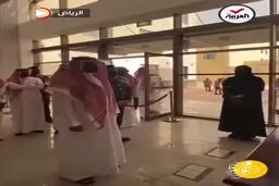 رژه نظامی سربازان زن عربستان