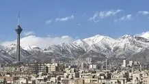 پیش بینی کاهش دما تا دوشنبه در تهران