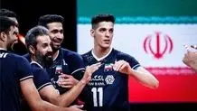 پیروزی قاطع والیبال ایران مقابل کانادا