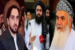 دیدار هیات طالبان با اسماعیل خان و احمد مسعود در تهران