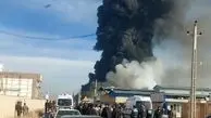 انفجار در شهرک صنعتی اشتهارد