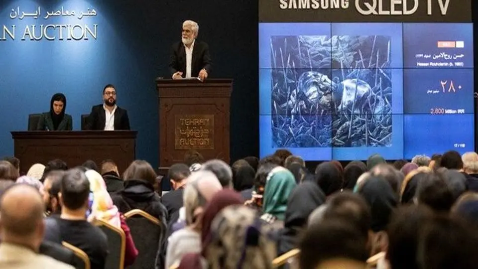 برگزاری پانزدهمین دوره حراج تهران با حضور حسین پاکدل