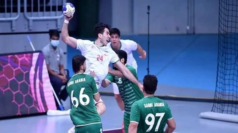 سومین پیروزی هندبال ایران مقابل عربستان