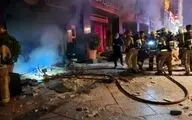 وقوع آتش‌سوزی در پاساژ تیراژه تهران