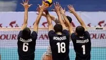 اعلام برنامه دیدارهای ایران در لیگ جهانی والیبال