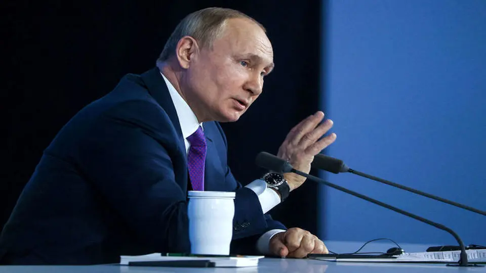 پوتین: روسیه آماده تلاش در راستای «راه‌حل دیپلماتیک» است